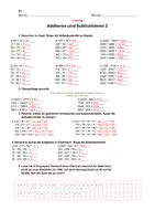 Vorschau - Arbeitsblätter - AB Kopfrechnen (SOL geeignet) Addition, Multiplikation,... - Seite 3