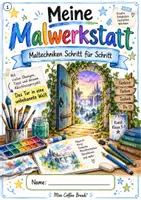 Vorschau - Unterrichtsreihen - Meine Malwerkstatt - Das Tor in eine unbekannte Welt (Maltechniken Kunst 5.-7. Klasse) - Seite 1