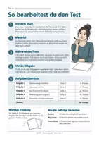 Vorschau - Test - Lernerfolgskontrolle Bewerbung – Test mit Lösungen - Seite 1
