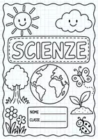 anteprima - Materiale di supporto/inclusione - quaderno scienze classe prima - parte prima - Pagina 1