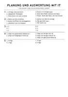 Vorschau - Arbeitsblätter - Übungsaufgaben Planung Auswertung mit IT Informatik 10 Realschule - Seite 2