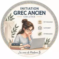 Aperçu - Préparation de séance / Séance complète - Initiation au grec ancien – Découverte ludique - Page de couverture