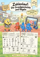 Vorschau - Arbeitsblätter - Zahlenlauf: Rechentricks entdecken | Digitale Einführung - Deckblatt
