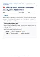 zapowiedź - Jabłkowy dzień badacza – stanowiska - obwoluta