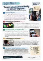 Vorschau - Arbeitsblätter - Sachtexte - Informationen aus Texten entnehmen - Fragen zum Text - Deckblatt