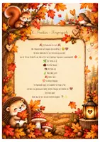 Vorschau - Anderer Materialtyp - Herbst-Fingerspiele als Morgenkreiskarten – 6 kostenlose Fingerspiele für Krippe & Kita - Seite 1
