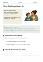 Vorschau - Arbeitsblätter - Materialpaket Kinderrechte verstehen & mitbestimmen | Mini Bundle | Klasse 4–5 - Seite 2