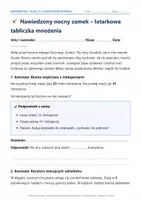 zapowiedź - Nawiedzony nocny zamek – mnożenie - obwoluta