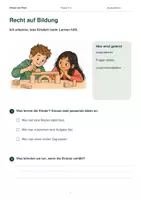 Vorschau - Arbeitsblätter - Recht auf Bildung | Warum Lernen ein Kinderrecht ist - Seite 1