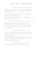 Vorschau - Bildkarten - Halloween Bildkarten / 34 Wortschatzkarten mit Bild und Artikel in Druckschrift / Deutsch DaZ Englisch Grundschule Klasse 1 bis 4 - Seite 2
