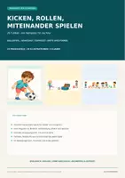 Vorschau - Stundenentwürfe - Materialpaket Bewegung für Krippe & Kita | 1–6 Jahre | Spiele, Turnstunden & Yoga - Seite 1