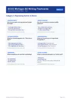 Προεπισκόπηση - Flashcards - Michigan ECCE Writing linking words flashcards - Σελίδα 1