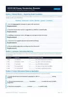 Προεπισκόπηση - Φύλλα εργασίας - Michigan ECCE Vocabulary and Expressions booster - Εξώφυλλο