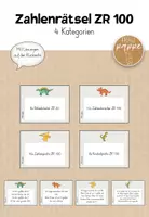 Vorschau - Fördermaterial/Inklusion - Zahlenrätsel ZR 100 / 44 Aufgaben in 4 Schwierigkeitsstufen - Deckblatt