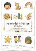 Vorschau - Bildkarten - Kennenlernkarten / Erste Schulwoche / Morgenkreis / Steckbrief / DaZ Sprechanlässe | 24 Bildkarten - Deckblatt