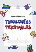 Vista previa - Hojas de trabajo - Tipologias Textuales_Expresión escrita I - Portada