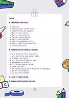 Vista previa - Hojas de trabajo - Tipologias Textuales_Expresión escrita I - página 1