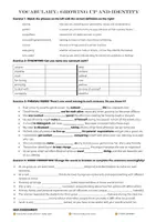 Vorschau - Arbeitsblätter - Way2Go! 6: Vocabulary Worksheet Unit 1 - Seite 1