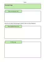 Vorschau - Arbeitsblätter - Forschungsbogen, Forscherbogen, Experimentieren, Forschen - Seite 3