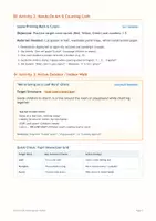 Προεπισκόπηση - Παιχνίδια - Autumn ESL Kindergarten Activity Packet - Σελίδα 1