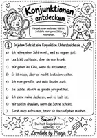 Vorschau - Unterrichtsreihen - Konjunktion Arbeitsblätter Lernliebe by Manja - Seite 3