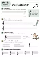 Vorschau - Arbeitsblätter - Musik_Notenlehre_2.Klasse - Seite 1