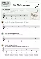 Vorschau - Arbeitsblätter - Musik_Notenlehre_2.Klasse - Seite 2