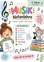 Vorschau - Arbeitsblätter - Musik_Notenlehre_2.Klasse - Deckblatt