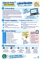 Vorschau - Stundenentwürfe - 🌐Internetrecherche lernen - clever suchen & Informationen finden | Unterrichtsstunde Informatik - Seite 1