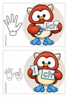 Vorschau - Poster - Lernworterarbeitung Bildkarten Marlene Walter - Eulendesign - Seite 3