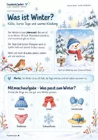 Vorschau - Arbeitsblätter - Entdecke den Winter – Sachwissen & Mitmachheft | Kindergarten & 1. Klasse - Seite 2