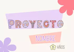 Vista previa - Unidades / Secuencias / Situaciones de Aprendizaje - PROYECTO NOMBRE - Portada