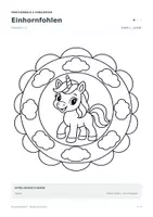 Vorschau - Mal- und Bastelvorlagen - 5 Mandalas für Kinder – kostenloses Freebie für Kita, Vorschule und Grundschule - Seite 2