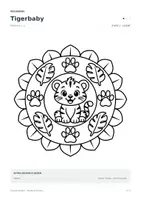 Vorschau - Mal- und Bastelvorlagen - 5 Mandalas für Kinder – kostenloses Freebie für Kita, Vorschule und Grundschule - Seite 3