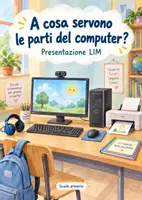 anteprima - Presentazioni / Lavagne - Funzioni delle parti del computer | Lezione LIM - Pagina di copertina