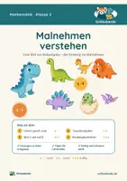 Vorschau - Arbeitsblätter - Malnehmen verstehen · Klasse 2 · Übungspack - Deckblatt