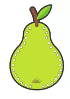 Vista previa - Tarjetas / Manipulativos - Frutas motricidad fina - página 1