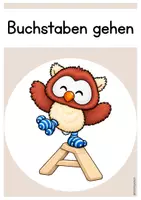Vorschau - Poster - Stationsschilder Buchstabentag - Eulenklasse - Seite 2