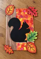 Vorschau - Mal- und Bastelvorlagen - KUNSTPROJEKT: Tiersilhouetten im Herbst - Seite 3
