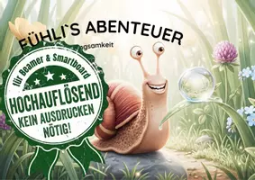Vorschau - Mal- und Bastelvorlagen - Kamishibai Schnecken inkl. Yoga, Malvorlagen, Entdeckerheft... - Deckblatt