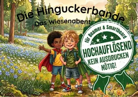 Vorschau - Mal- und Bastelvorlagen - Kamishibai: Müll (inkl. Mülltrennung, Upcycling, Rätsel und Malvorlage) - Deckblatt