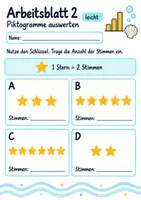 Vorschau - Arbeitsblätter - Piktogramme auswerten Klasse 4 | Mathematik Klasse 4 | 10 Arbeitsblätter als PDF - Seite 2