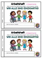 Vorschau - Stundenentwürfe - Mini-Heft (HSU) - über Autismus, Behinderungen und unseren Alltag - Deckblatt