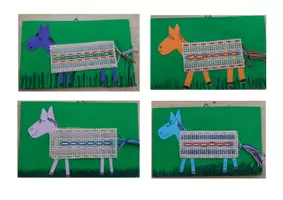 Vorschau - Stundenentwürfe - Sticken - das gelbe-blaue-lila-Pferd - Seite 3