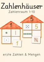 Vorschau - Spiele - Zahlenhäuser Legespiel | erste Zahlen & Mengen | Vorschule 1.Klasse - Deckblatt