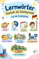 Vorschau - Merkblätter - Lernwörter DaZ – Grundschule | Wortschatz - Deckblatt