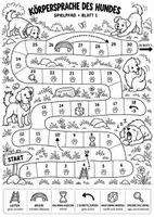 Vorschau - Arbeitsblätter - Kostenloses Material: Hundesprache verstehen - Deckblatt