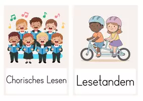 Vorschau - Stationenlernen - Leseband | Schilder für die Lesezeit - Seite 3