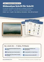 Vorschau - Stundenentwürfe - Bild und Wandel — Gesamtpaket Kunst Oberstufe Q1: 15 Doppelstunden Malerei, Grafik und Plastik mit Begriffskarten, Arbeitsblättern und Lösungen (165 Seiten) - Seite 1