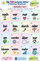 Vorschau - Fördermaterial/Inklusion - Die 100 häufigsten Wörter; Wortkarten für Rechtschreibung, LRS, Grundschule - Seite 3